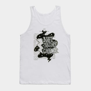 Not Today Cancer - black design Tank Top